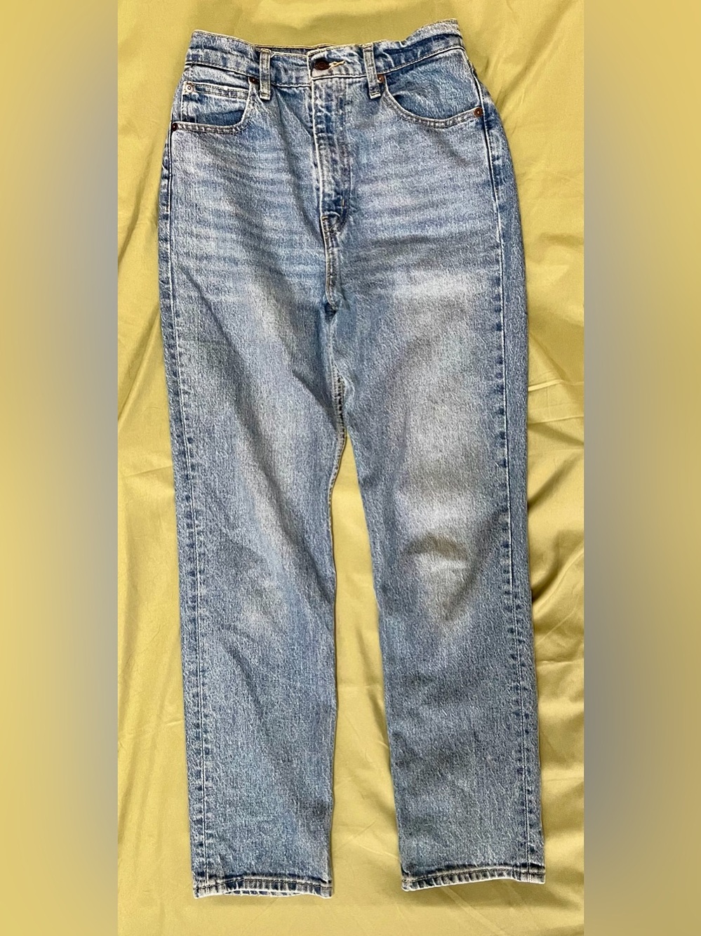 Levi's Light Blue Straight Jeans